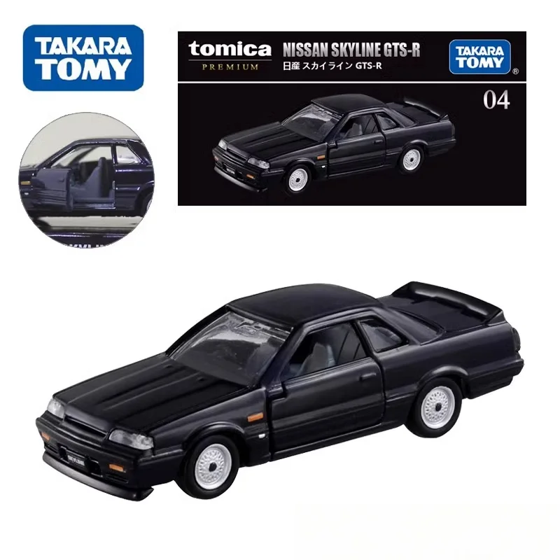 Модель автомобиля TAKARA TOMY коллекция из сплава черная коробка флагманская версия TP04, внедорожник SKYLINE, игрушки для мальчиков, детские праздничные подарки