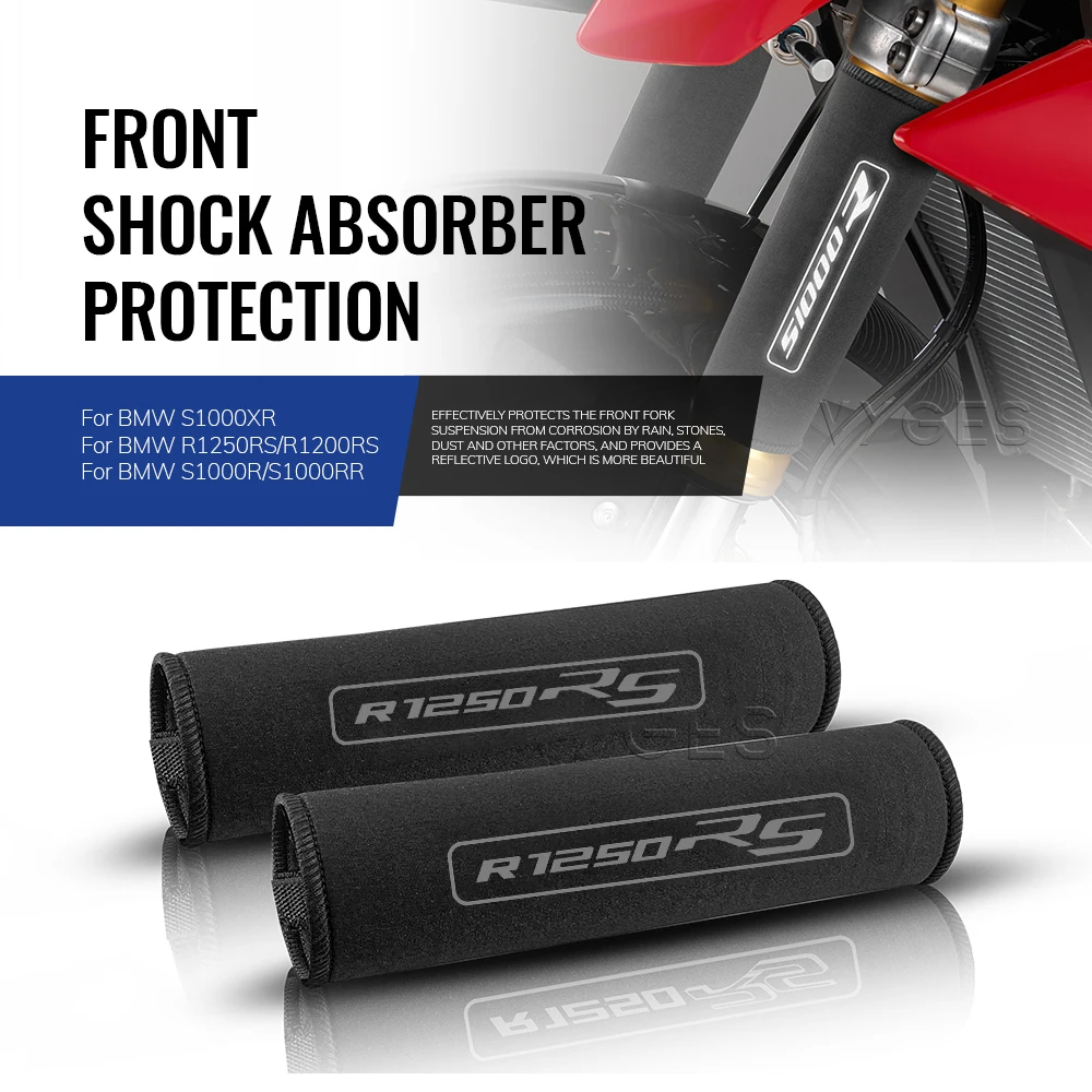 Per BMW S1000XR R1250RS R1200RS S1000R S1000RR S 1000 XR R RR Moto Forcella di Protezione Della Copertura Ammortizzatore Protezione Antipolvere
