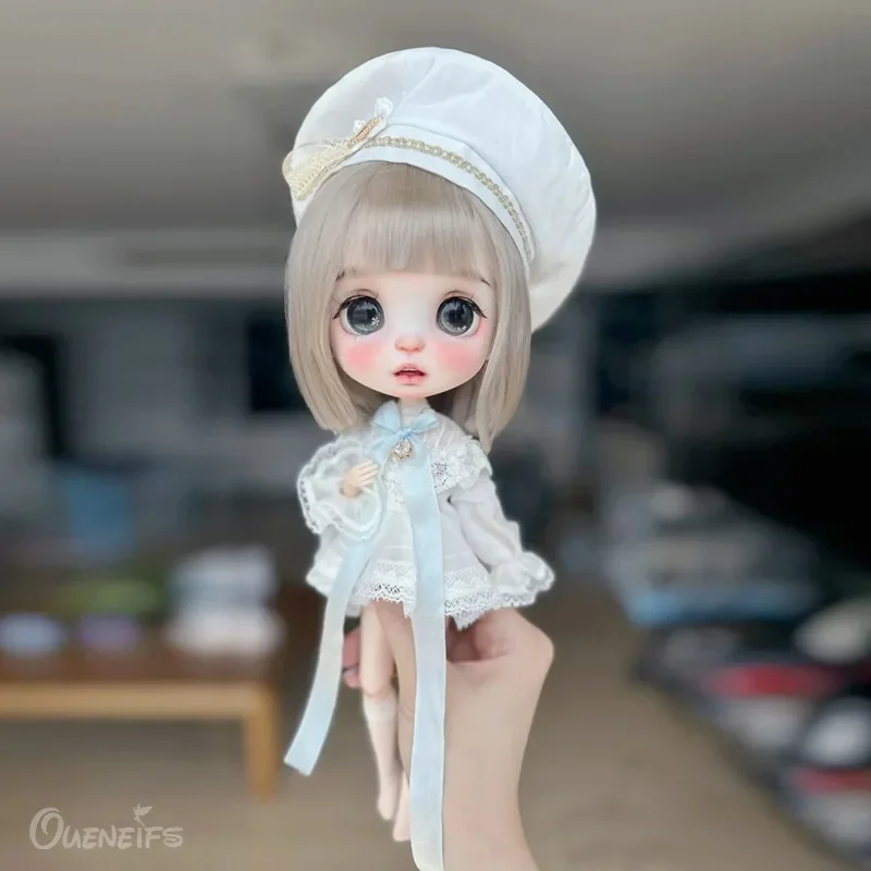 

Piupiu BJD Doll 1/6 Head Collocation Pii Smart Big Eye Bylthe Styling Resin Gift Toy Dolls