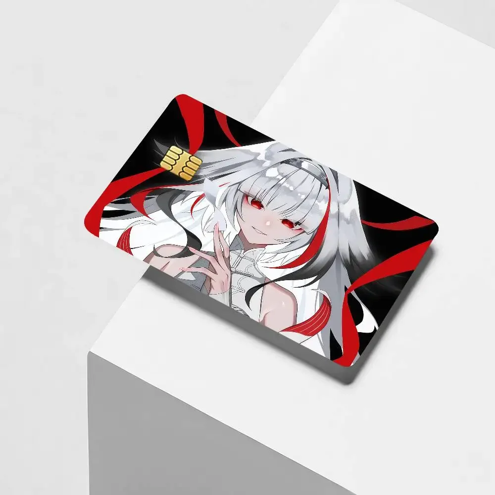 Ye Shunguang Zenless Zone Zero Credit Card Decorative Card Stickers Suitable For Bank Cards Metro Transit Anti-scratch Gift 4PCS