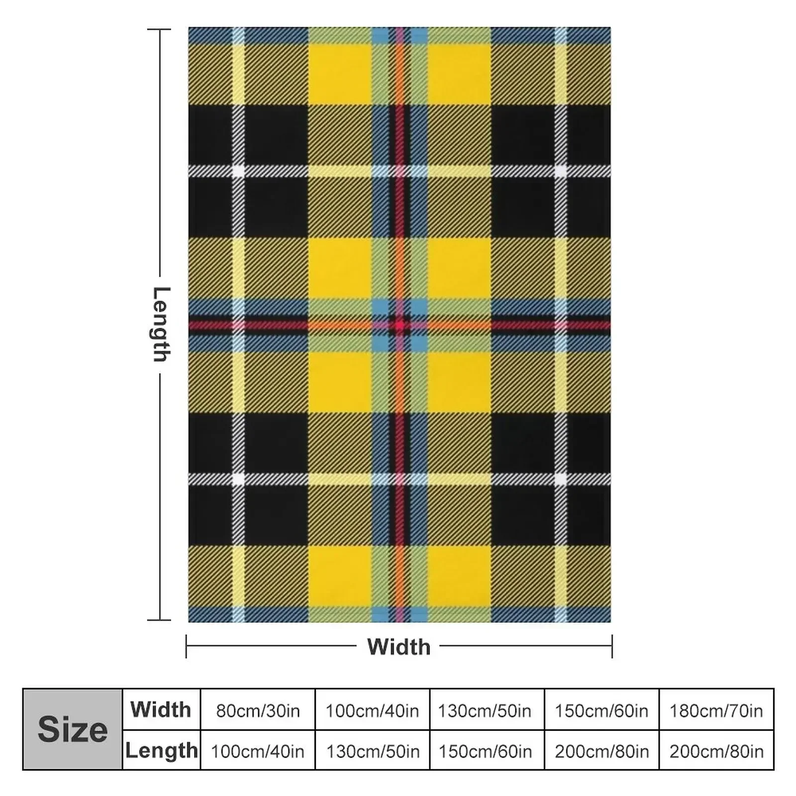 Cornish Tartan Throw Blanket Hairys Picnic Blankets