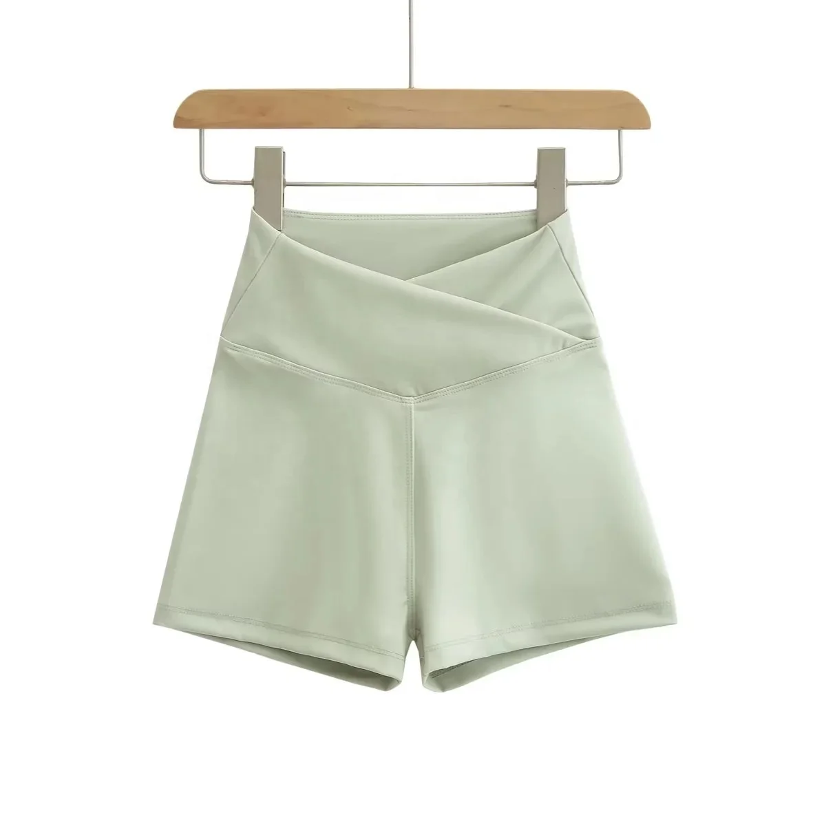 Women High Waist Soft Comfortable Compression V Cut Running Shorts New Sexy With Push Up Running Sports gym yoga shorts