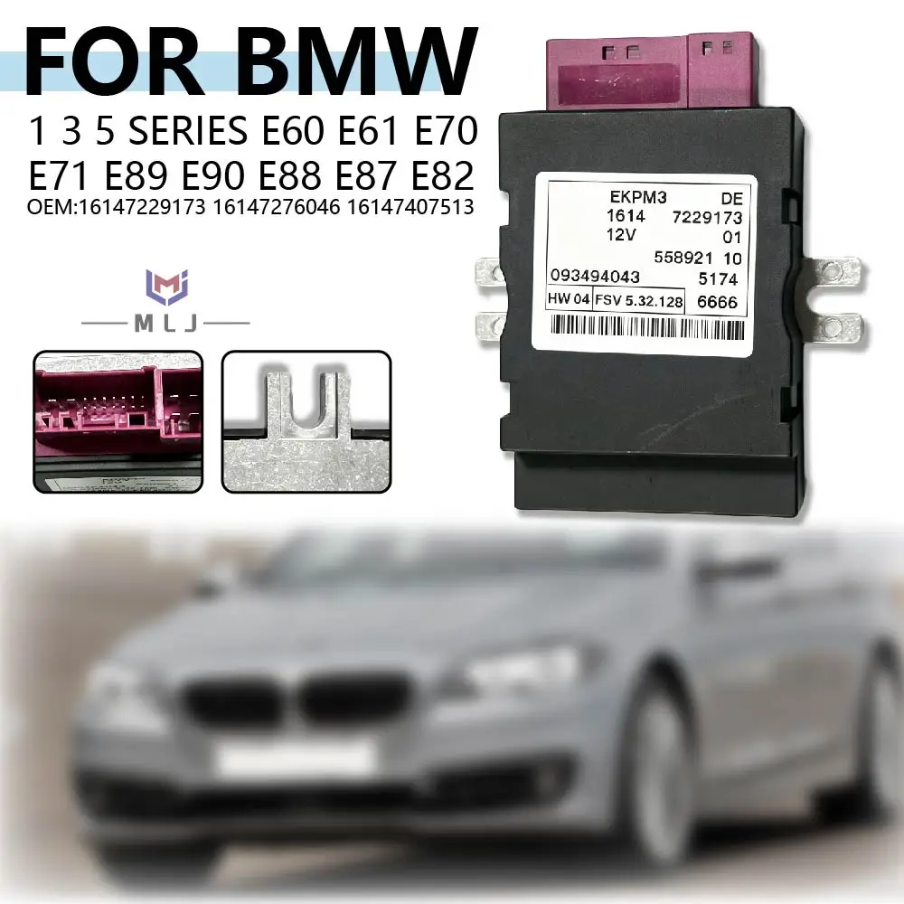 16147229173 16147276046 16147407513 For BMW E60 E61 E70 E71 E89 E90 E88 E87 E82 Fuel Pump Control Module DRL Ballast Unit Part