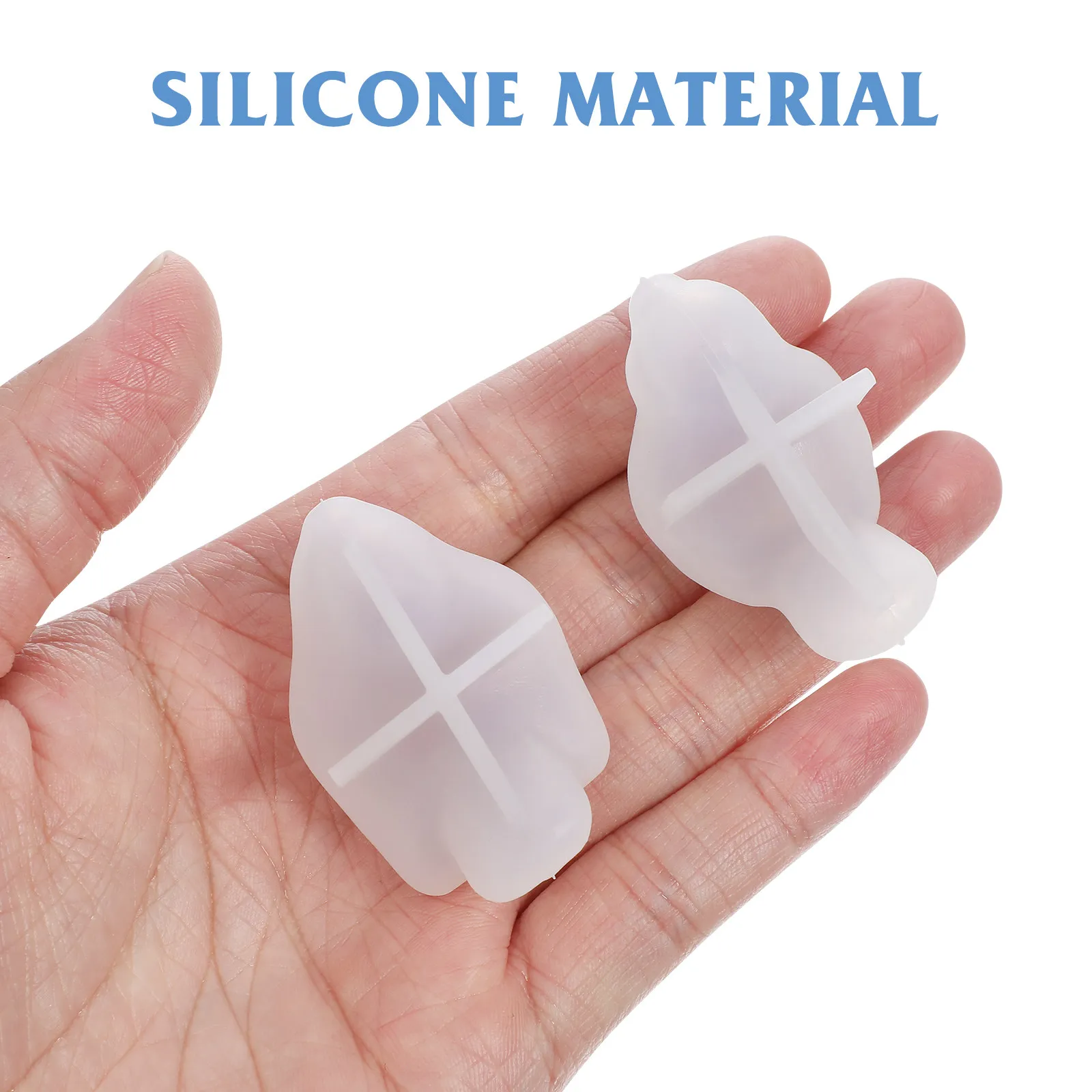 2Pcs Creative Birds Crystal Drop Mold Silicone DIY Epoxy Resin Mold for Desktop Layout Decoration Non-Stick Eco-Friendly