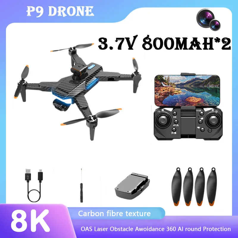 

8k P11 P9 Drone Gps Positioning Return Flight Brushless Motor Aerial Photography High-Definition Aircraft Remote Control Drones