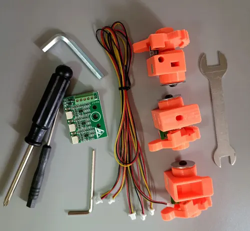 Imagen 2 del producto Sensor Hall SIM Racing para Logitech G923 G920 G29 G27 G25, accesorios de modificación de tres pedales, juegos de coches de carreras