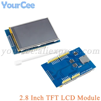 Arduino UNO için 2.8 "2.8 inç TFT LCD ekran modülü SPI seri Port çözünürlüğü 320*240 ILI9341 Mega2560