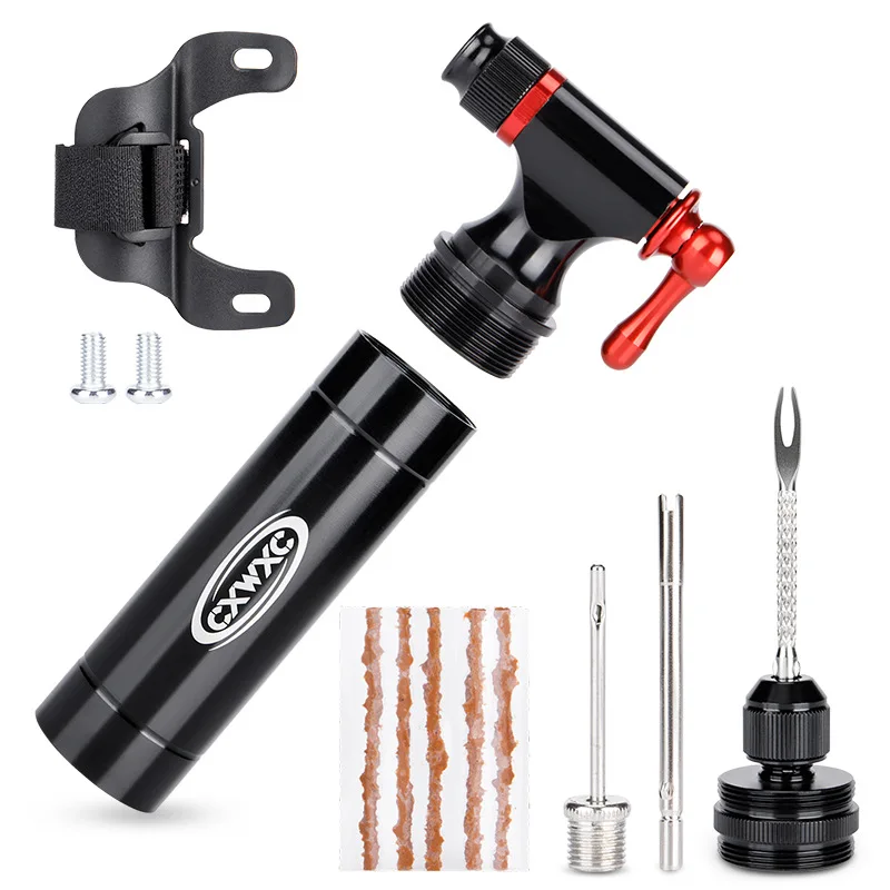 

Exquisite Tire repair kit CXWXC Portable Tire Repair Kit MTB Road Bike Valves Bicycle Tire Repair Kit Cycling Accessories