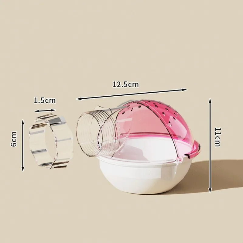 الهامستر غرفة الرمل حوض الرمل الحمام الاكريليك واضح الحيوانات الأليفة السنجاب الدب الذهبي Gerbille قفص الحيوانات الأليفة حمام منزل الرمل الحيوانات الأليفة الصغيرة المرحاض