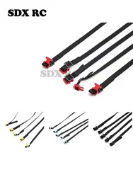 5pcs RC Car Roof Luggage Rack Rope Decorate Strap For 1/10 RC Crawler Car AXIAL SCX10 TRX4 RC4WD D90 CC01