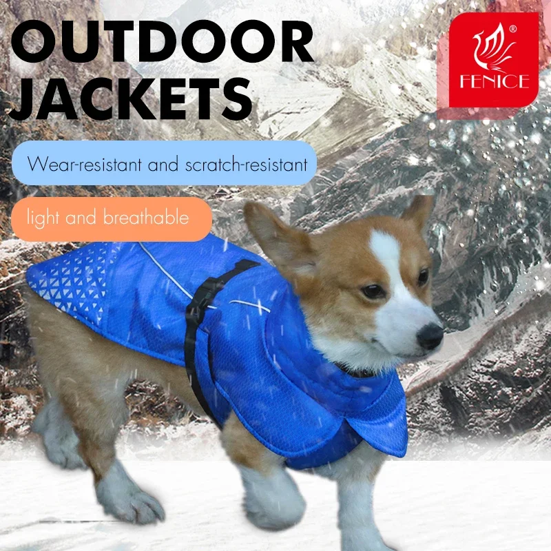 High Quality Outdoor Dog Coat Clothes Jackets Warm Winter Cold Protection Warm Big Dog Coats 2020