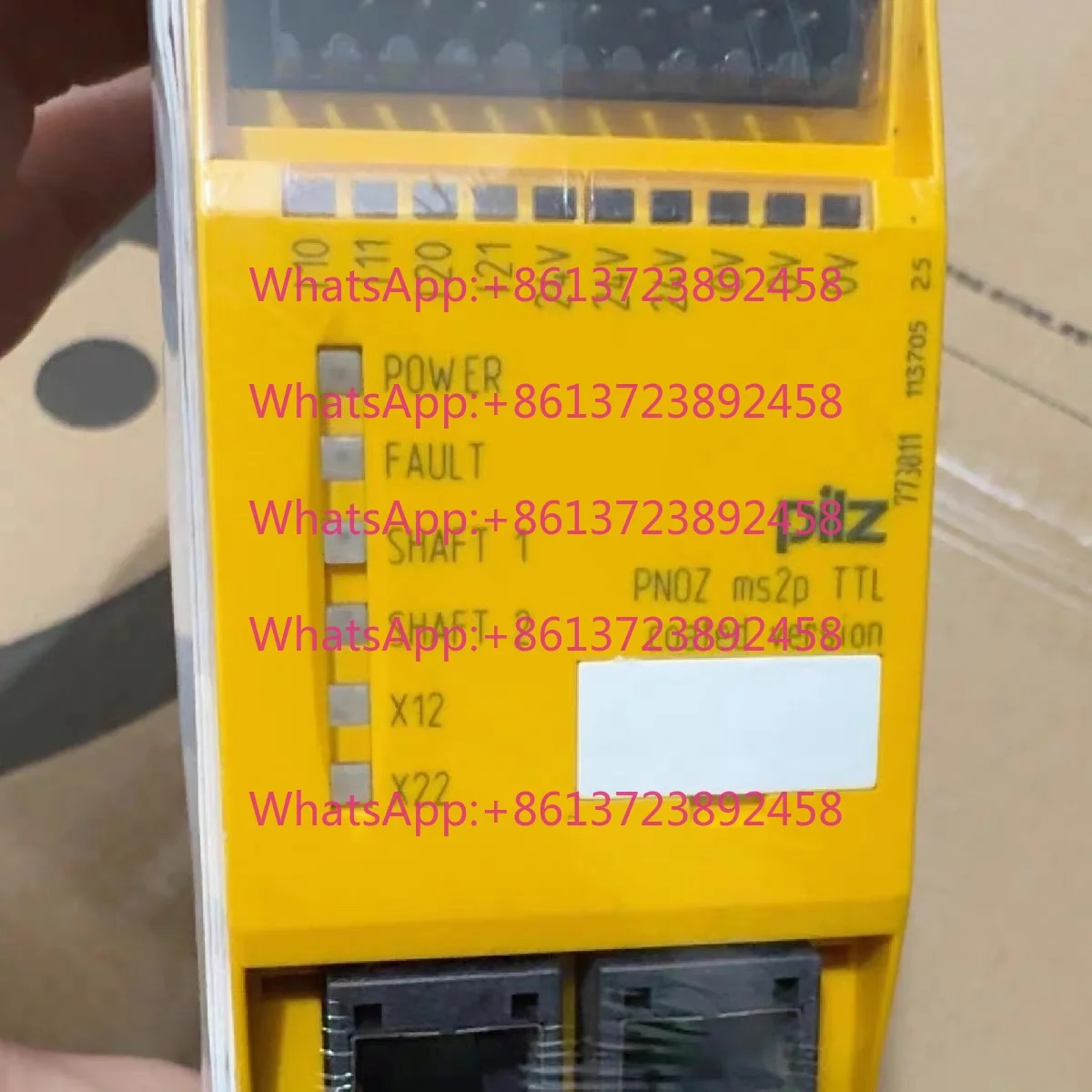 PILZ Pilz safety relay, model PNOZ ms2p TTL coated version, 773811