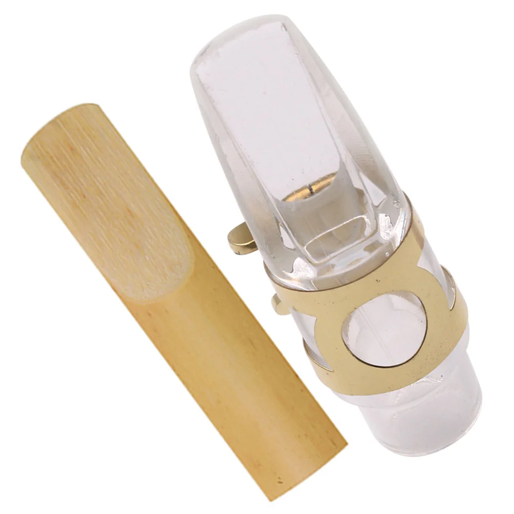 

1Set Professional Saxophone Kit for Alto Sax Polished Surface Simple Structure Good Sound Quality Alto Sax Accessories