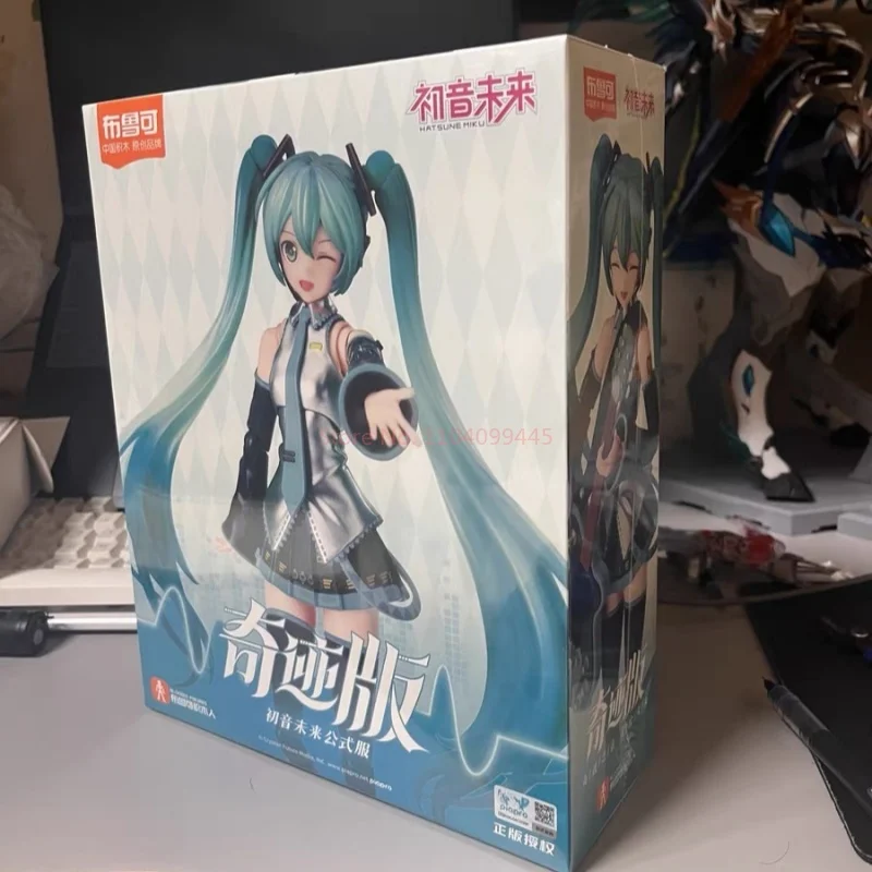 New Genuine Blokees Hatsune Miku Miracle Version Formula Style Anime Figure Action Figure Assemble The Model Decortion Toys Gift