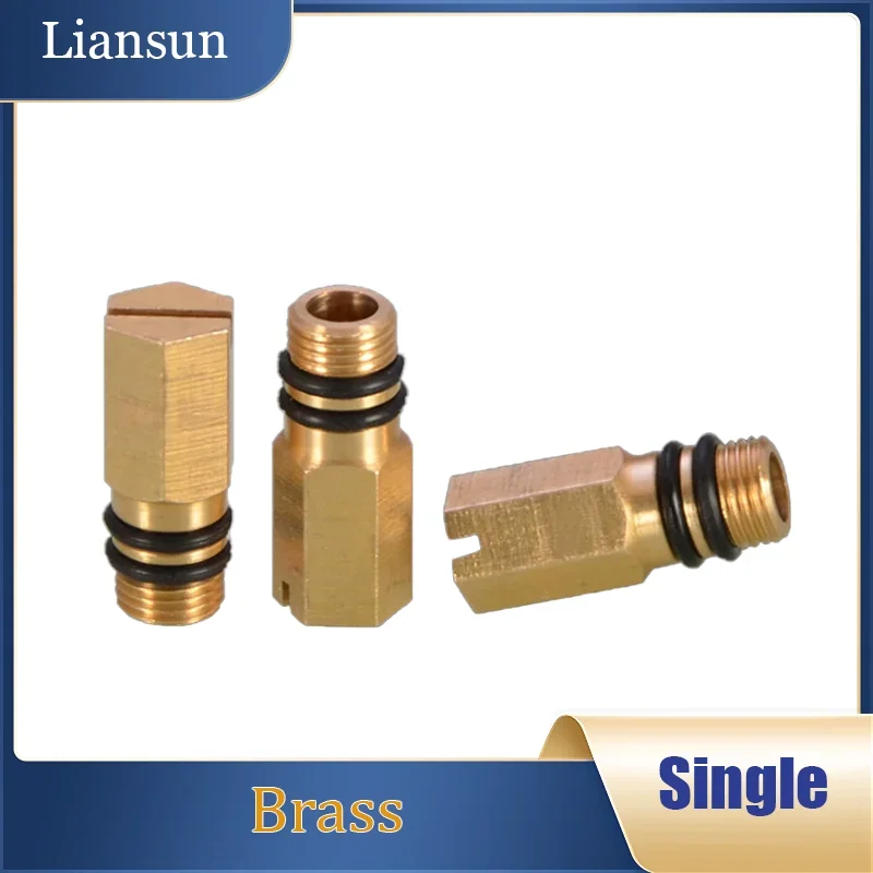 

Hot/Cold to Single Cold Faucet Conversion Kit - Single Hole, Copper Head Stopper, Hose Inlet Part