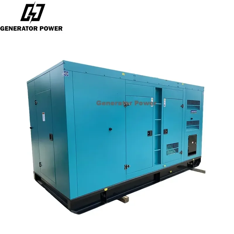 Smart Control System 20KW 80KW Generator Soundproof Enclosure 60Hz Frequency 480V Rated for Electricity Generation