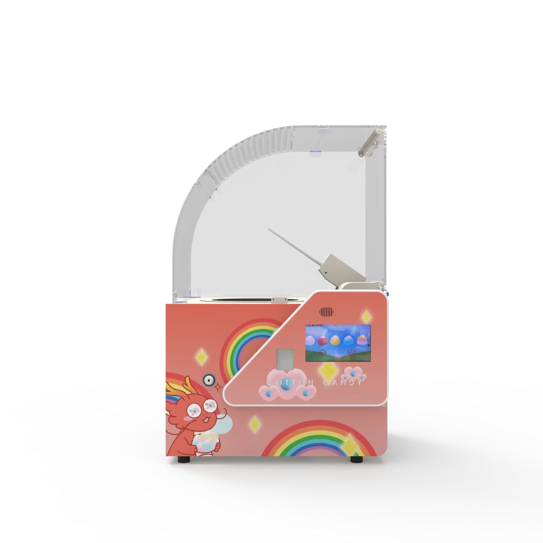 MG221 Mini Cotton Candy Machine Vending Machine Cotton Candy 2023 Popular