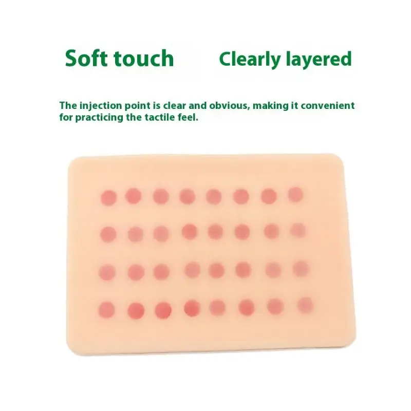 Moduł treningowy do iniekcji podskórnych, model do ćwiczeń podskórnych, model symulacyjny medyczny, trening dla pielęgniarek