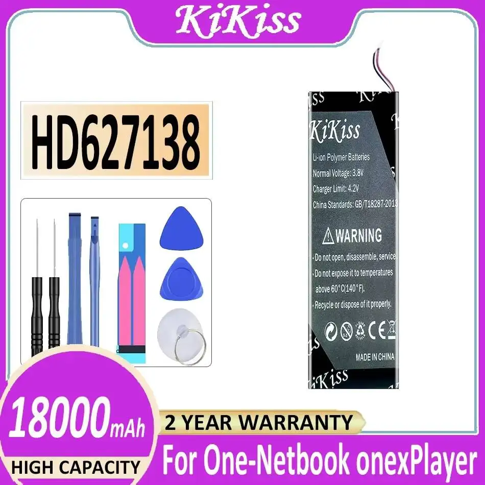 

Аккумулятор для ноутбука HD627138 Onexplayer для One-Netbook Onex Player, долговечный, 18000 мАч