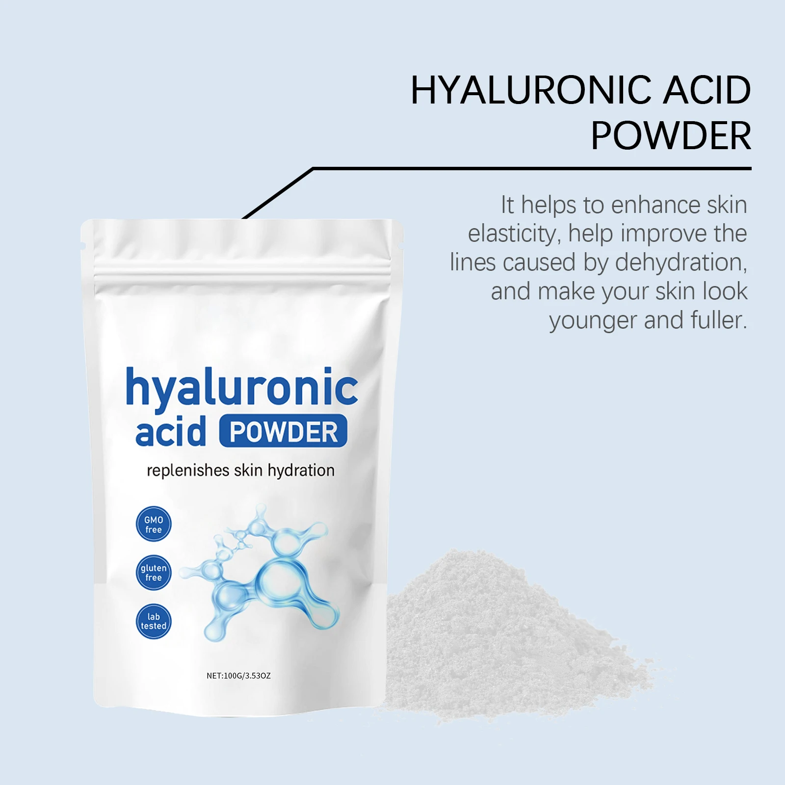Moisturizing Mask Powder Deeply Nourish The Skin Smoothing Brighten Enhance Skin Elasticity Easily Absorbed Repair Skin Barrier