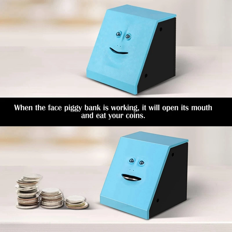 핫 배터리 작동식 노벨티 몽키 저금통, 돈 절약 상자, 3 세 이상 어린이, 소년, 소녀, 성인 생일 선물