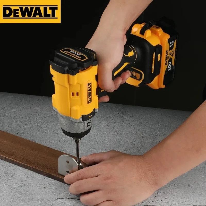 DEWALT 1/2 Inch Electric Drill Brushless Cordless Impact Drill Multifunctional Screwdriver Rechargeable Electric Power Tool