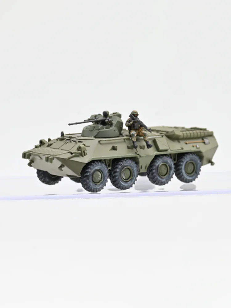 1/72 Scale Sanjung 72303 BTR80A Includes An Action Figure Soldier Man Military War Multi-wheeled Vehicle Finished Model