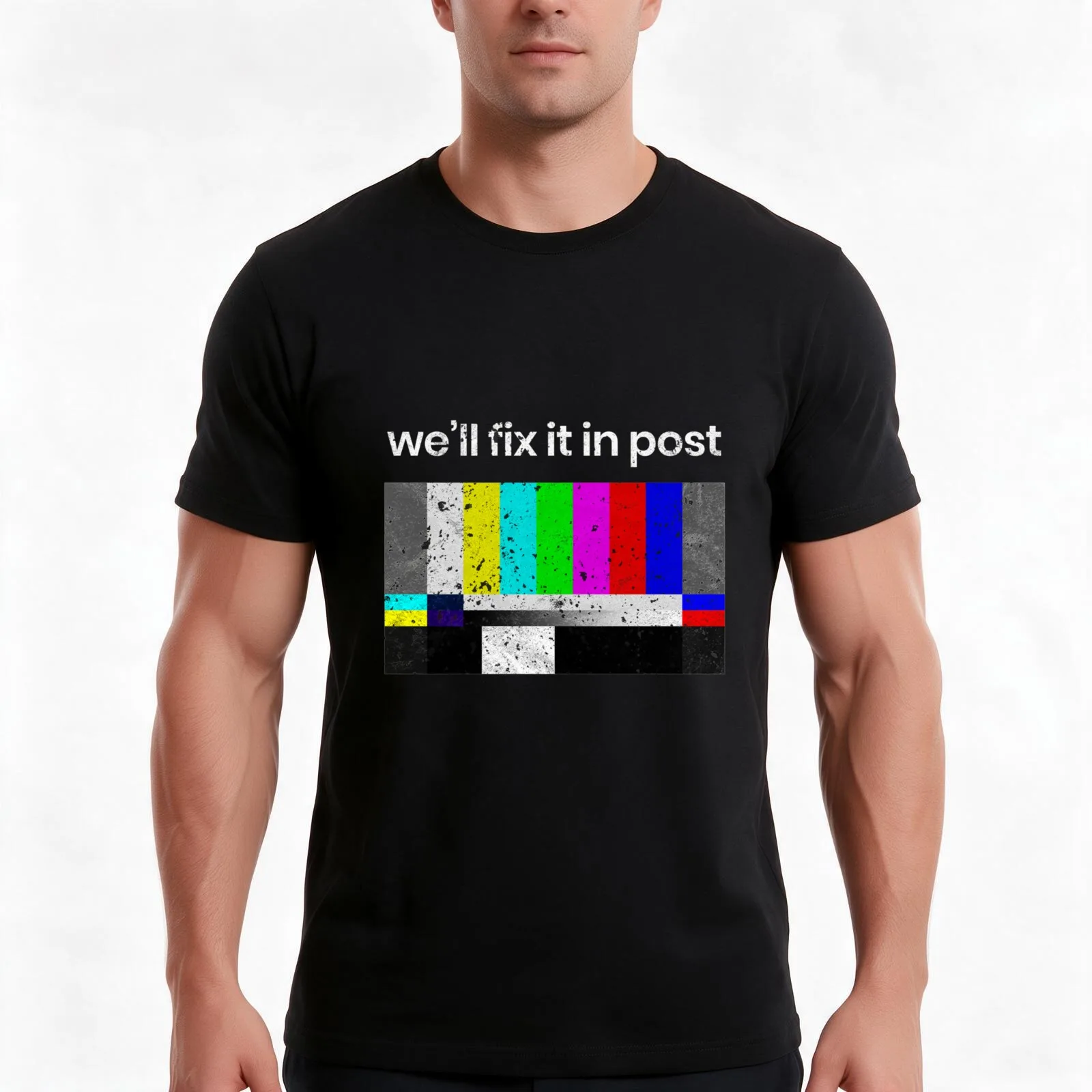 Cinematographer Filmmaker Editor Producer Director Film Crew Gift Well Fix it in Post T-Shirt Summer Casual Cotton Tee