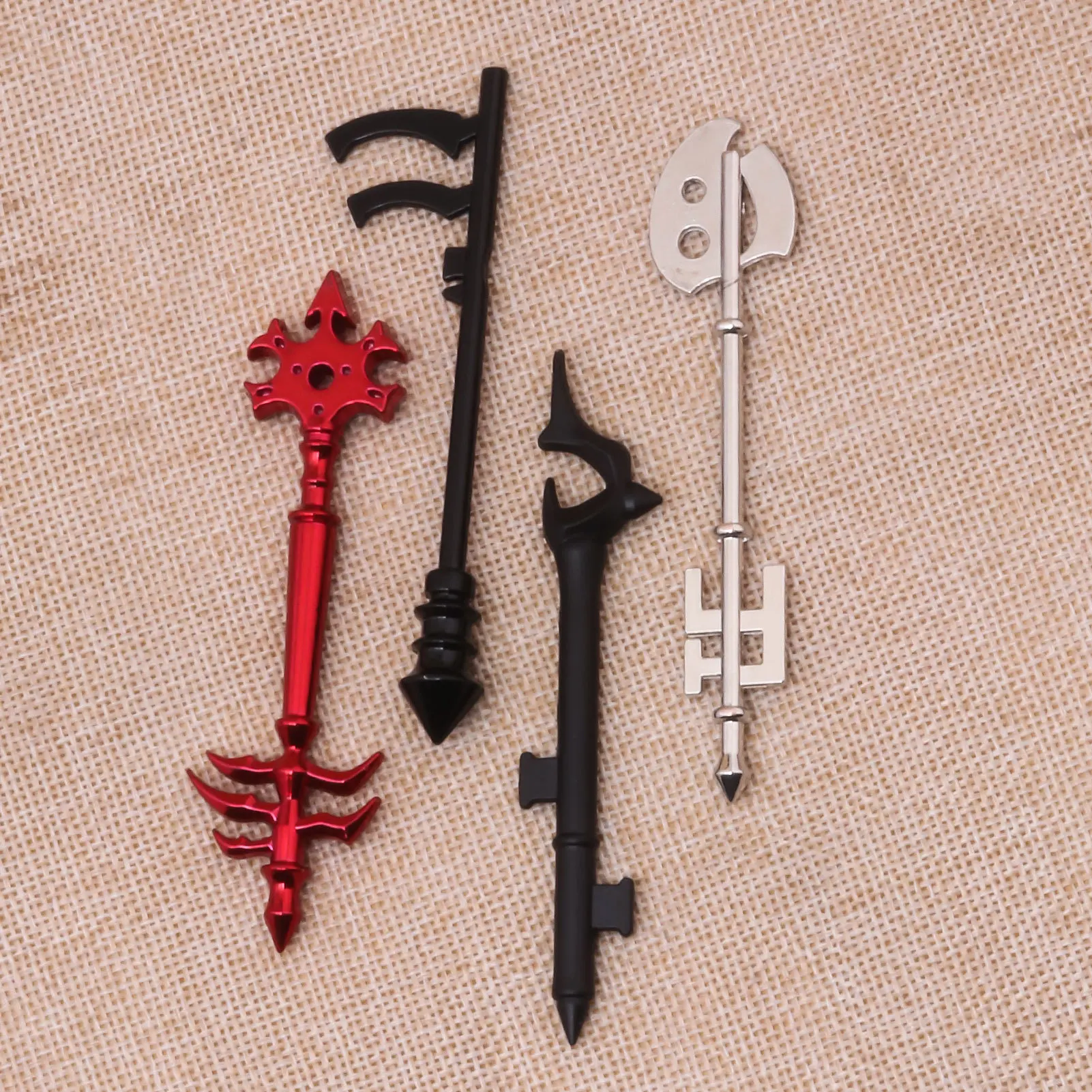 LLavero de Metal de Anime Solo y nivelación, llavero con colgante de hoja corta Sung Jin-woo Yoo Jin-ho, joyería para mochila, accesorios de Cosplay, regalos