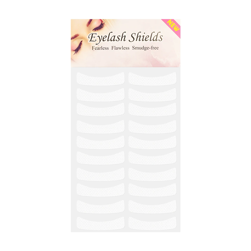 50 Pairs Eyelash Sticker  Makeup Tools For Eye Lash Patch Under Eyes Paper Isolation Pad Non-woven Material Supplier