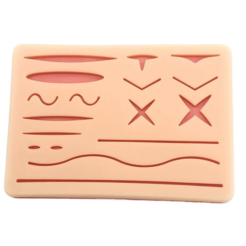 Suture Practice Pads 3-Layer Suture Pad With Wounds Designed For Veterinarian Students And Nurses For Practicing Suturing