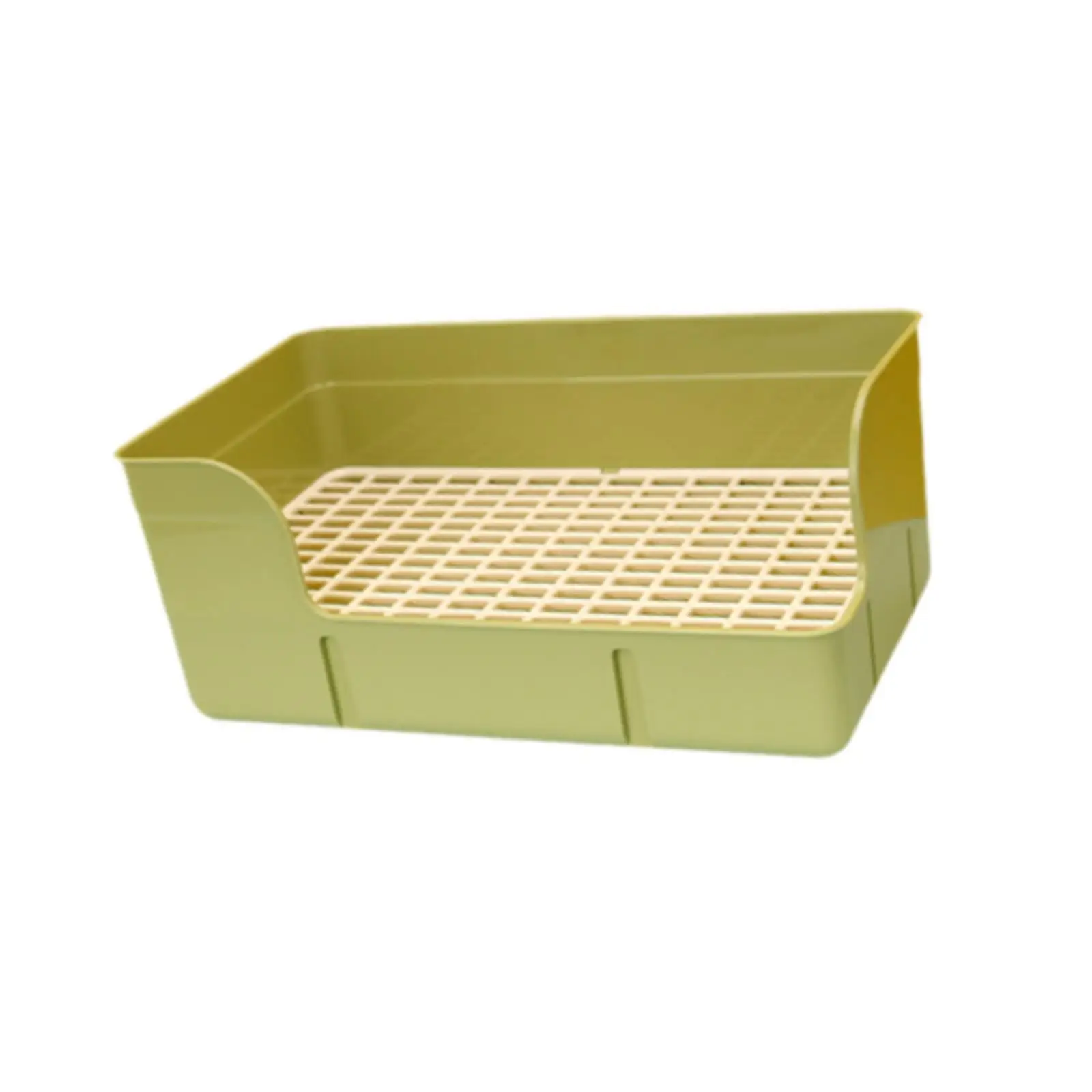 Pet Rabbit Litter Box Bedpan Potty Trainer for Bunny Guinea Pig Chinchillas