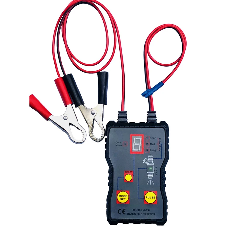 Digital QA1105 12V Automotive Fuel Pressure Injection Pump Injector Tester Vehicle Injector Cleaning & Detector Machine
