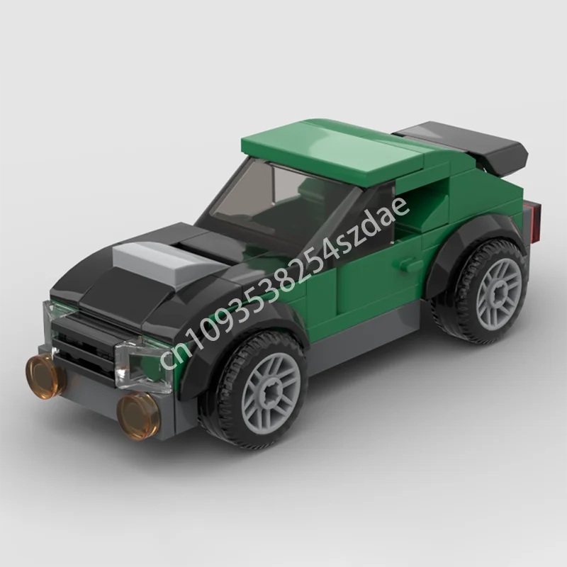 

72pcs MOC Fordes Mustangss Building Blocks creative Christmas toy Gift Model Logical thinking up DIY Constructing Plastic