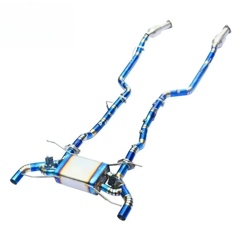 High Performance Valved Sport Titanium Alloy Catback Exhaust System for 2015 Aston Martin Vanquish 6.0L
