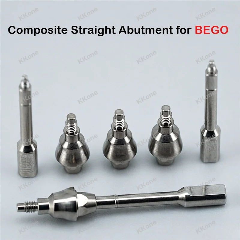 10Pcs High Precision Right  Multi Unit Abutment For BEGO Dental Implant Technician Laboratory Consumables
