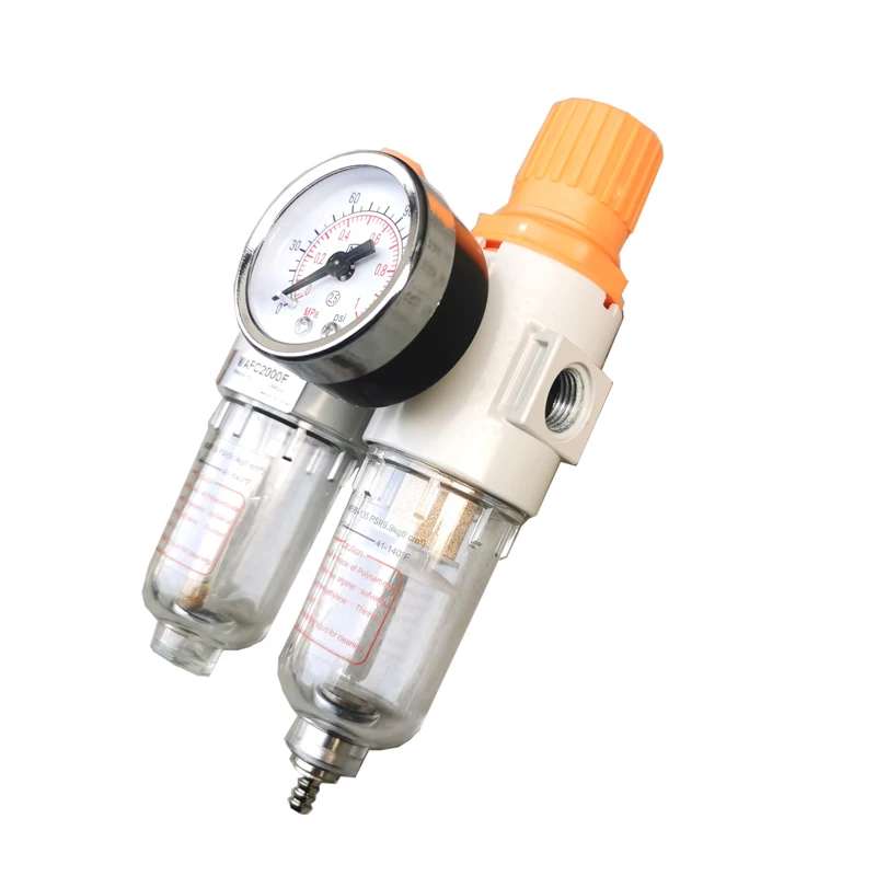 Tire scraper accessories oil mist regulator pressure reducing valve  air compressor  oil-water separator filter
