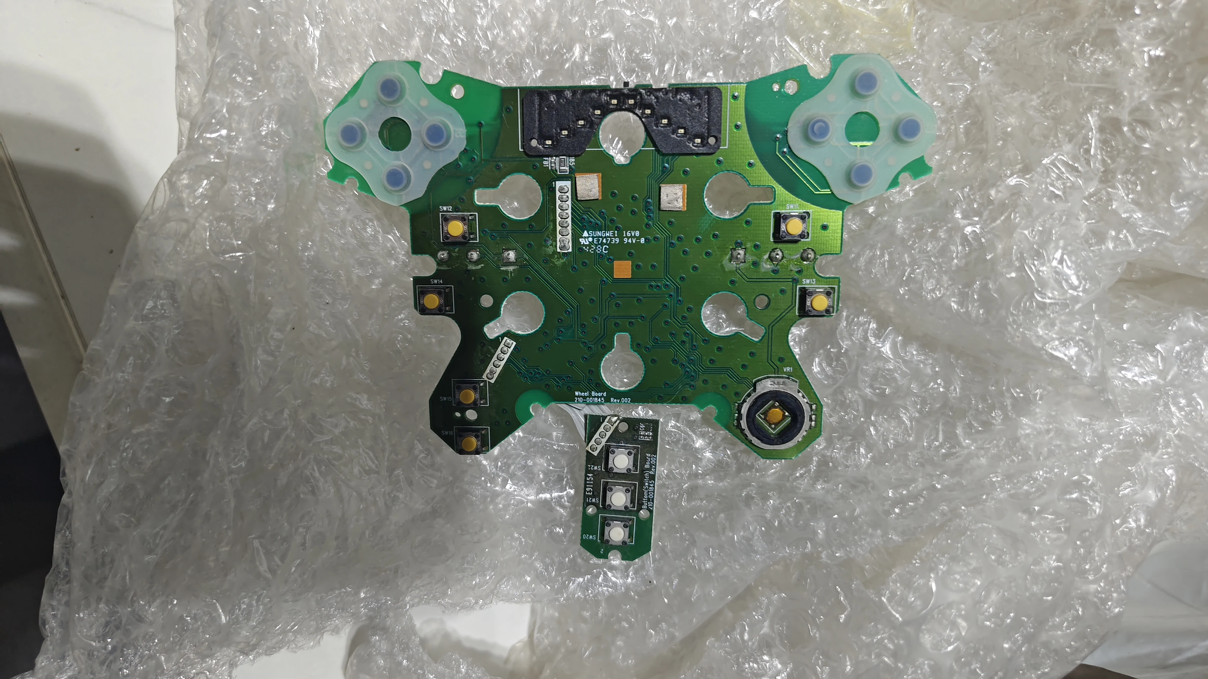 Original disassembly of steering wheel button motherboard, replacement and repair parts compatible with Logitech G29 G27 G920