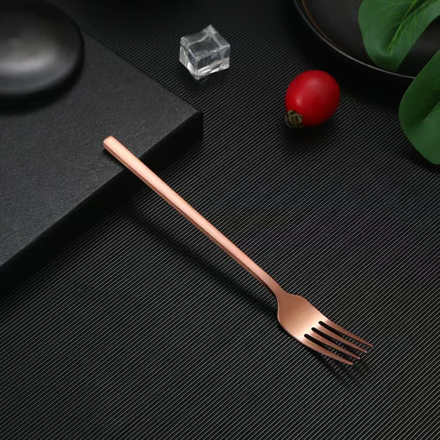 30pcs Matte Gold Cutlery Tableware Set Top Quality Stainless Steel Steak Kinfe Forks Spoons Golden Dinnerware sets