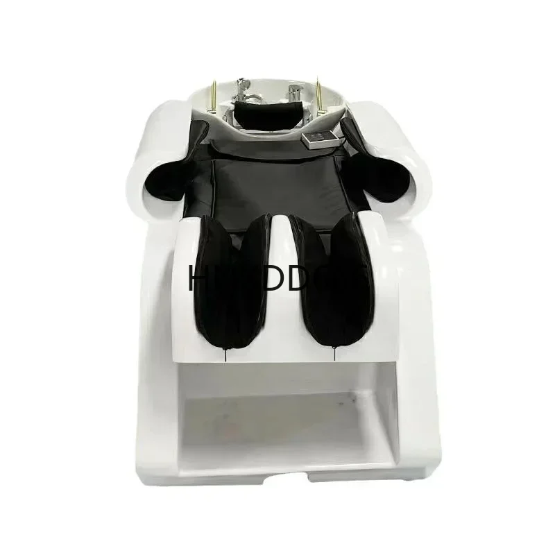 Luxury Pedicure Chair with Massage for Salon and Home Use – Foot Spa Chair with Shampoo Bowl and Water Washing Feature