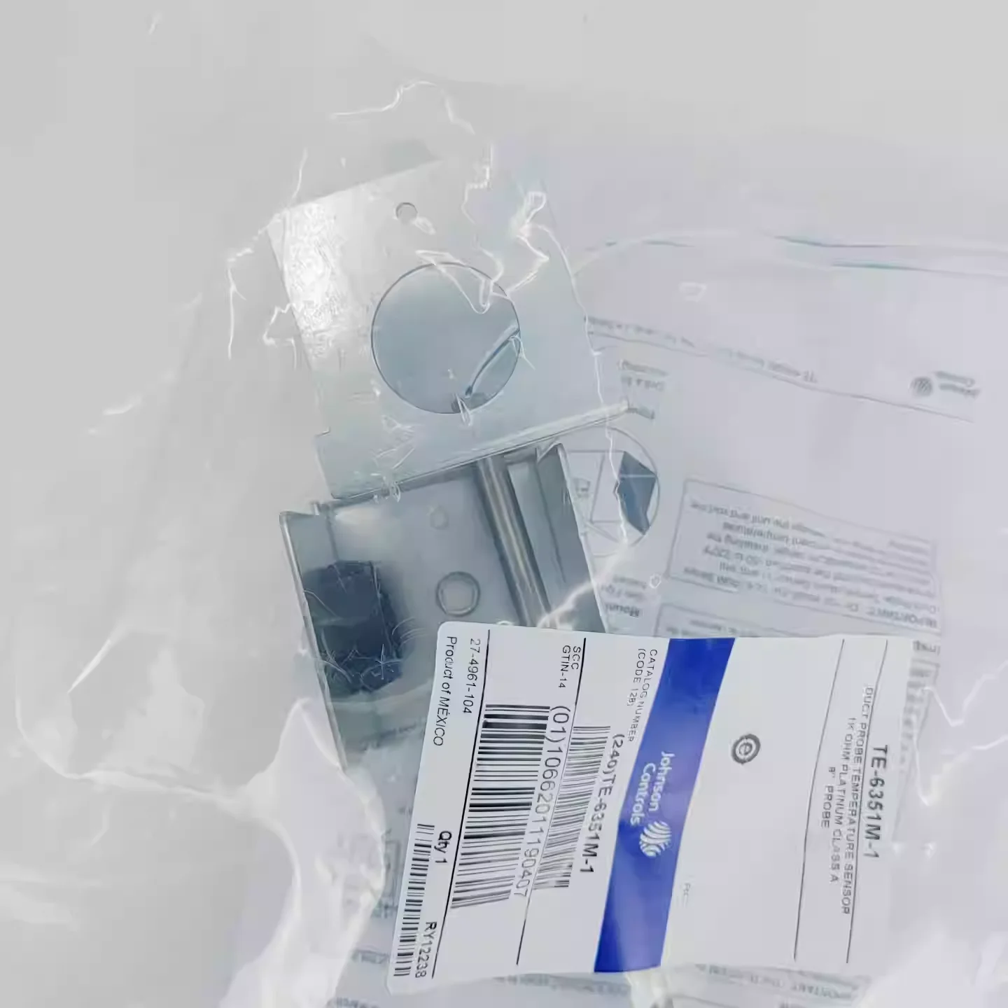 Newly compatible with Johnson Controls water pipe temperature sensor TE-6311M-1  TE-631AM-1  TE-635AM-1  WZ-1000-5  TE-6351M-1