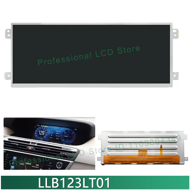 LLB123LT01 New LCD Display Screen Panel For Citr oen C Picas