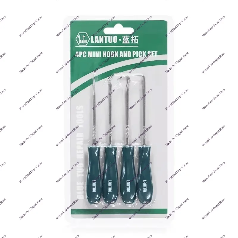 4 Pack 135mm Oil Seal Screwdriver Set Car Garage Pick Hook Plumber Machine Shop Tools Automotive Universal