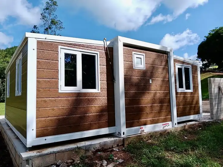 

Energy-Efficient Expandable Container House 2 Bedrooms Prefab Design with Quick Installation and Low Cost