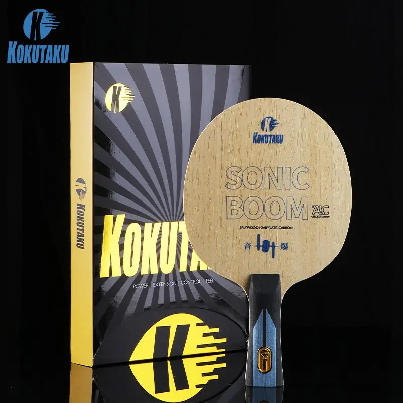 

Kokutaku Table Tennis Bottom Soundburst ALC Professional Blue Fang Carbon Attack Structure External Competition Racet
