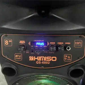 Diod Trole Box Light Essident Troly Turning 2000 W Maximale Leistung 8 Zoll Bluetooth Highfoot Fmooth FM Radio Outdoor mit Mikrofon mit Lautsprechermikrofon 10 Hauptverkaufsbox Bluetooth Anvox - №7