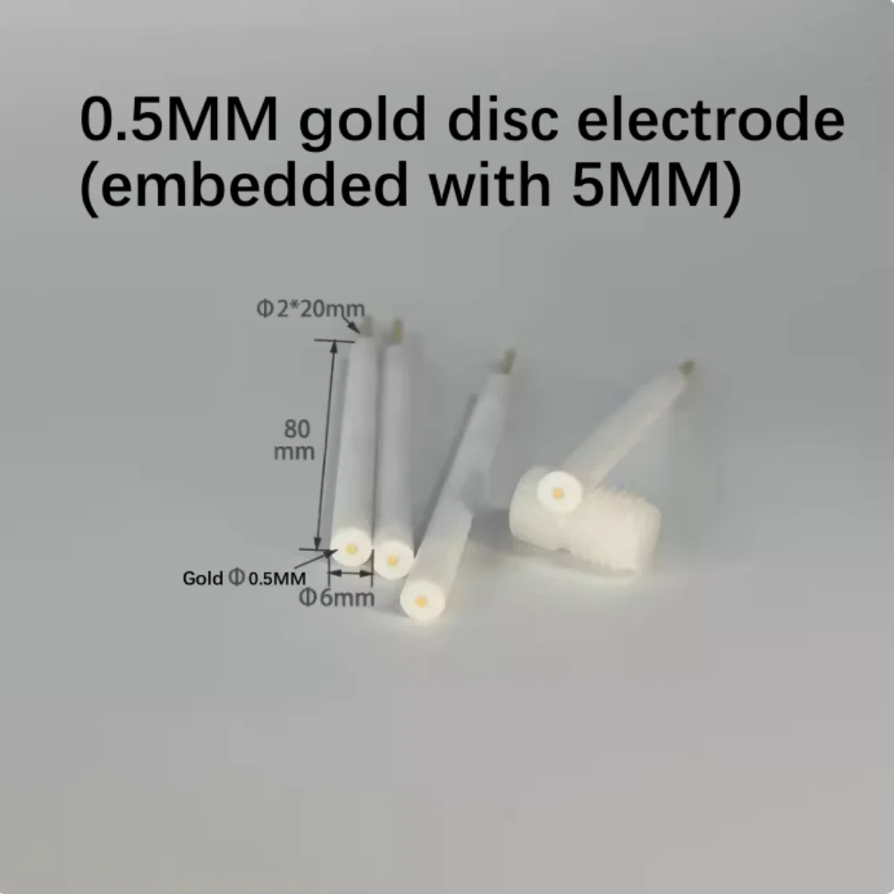 Elettrodo d\'oro da 3mm/elettrodo a disco d\'oro/elettrodo d\'oro/elettrodo a disco metallico da laboratorio può essere personalizzato e fatturato