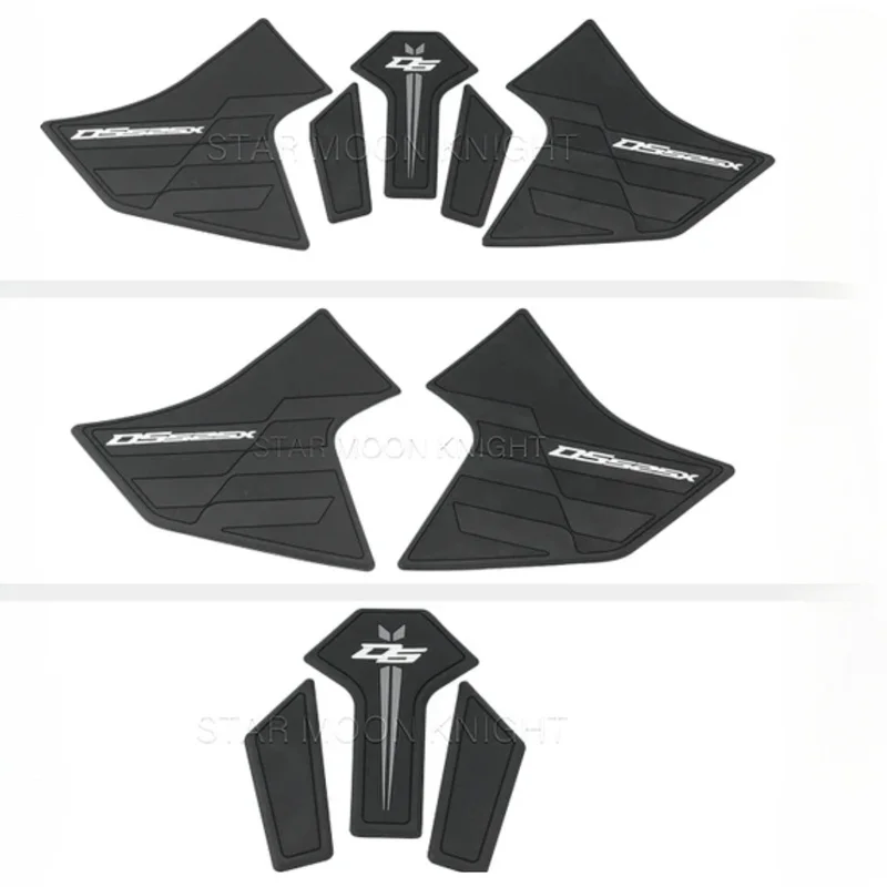 Fuel Tank Stickers For Loncin Voge DS525X DSX 525 2023- 525DSX Motorcycle Side Tank Pad Decal Anti-slip Protector Pads