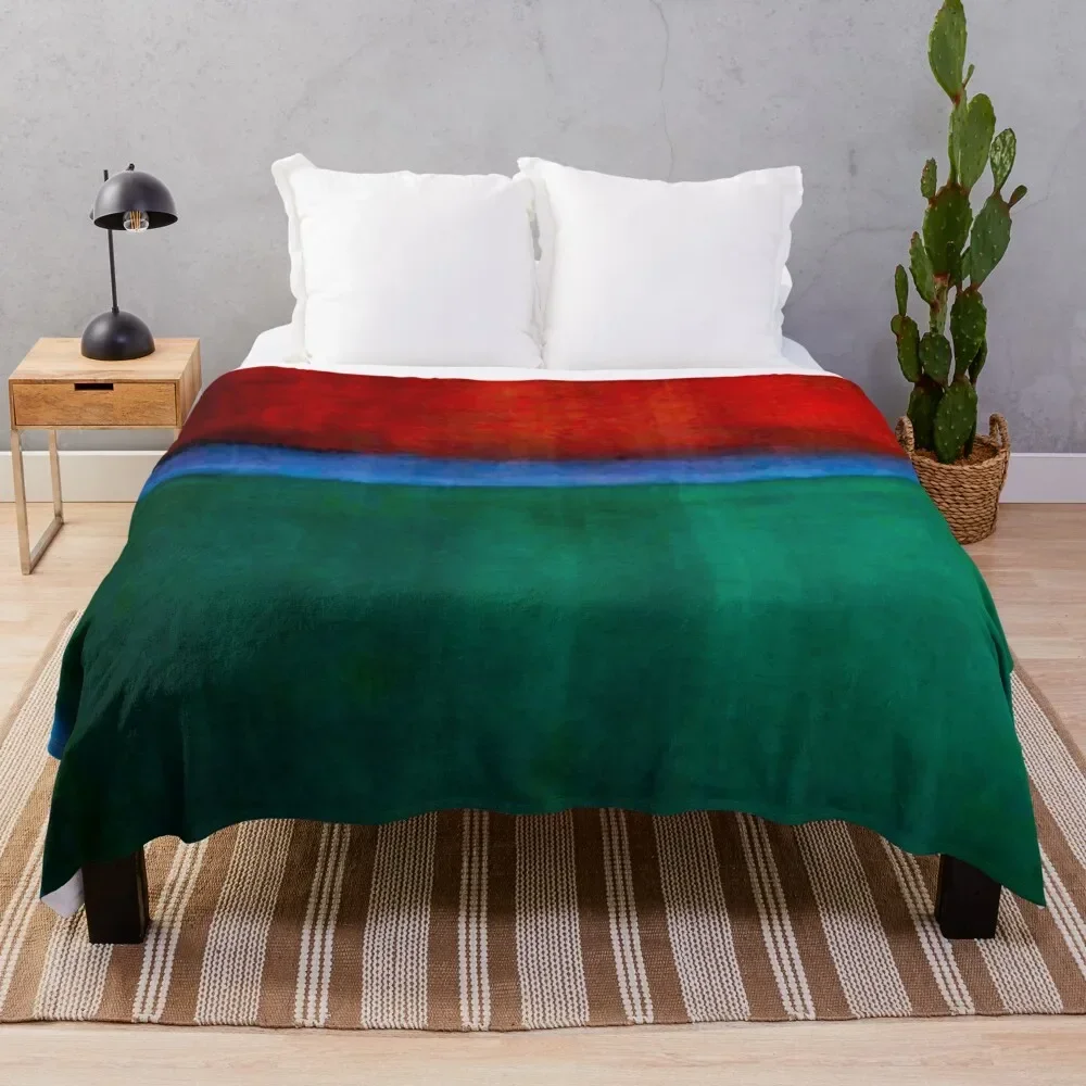 

Mark Rothko - Earth and Green Throw Blanket christmas gifts Camping Blankets