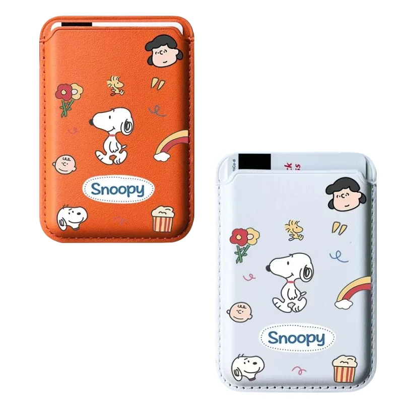 Quadrinhos Snoopy Peanuts, periféricos de anime, estampas criativas de desenhos animados, simples e portáteis, presentes versáteis de manga de cartão magnético